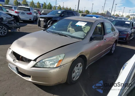 2005 Honda Accord 2.4 Lx из США, поврежденный, VIN 1HGCM56475A126688